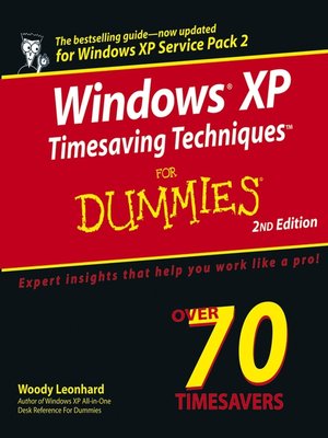 cover image of Windows XP Timesaving Techniques For Dummies